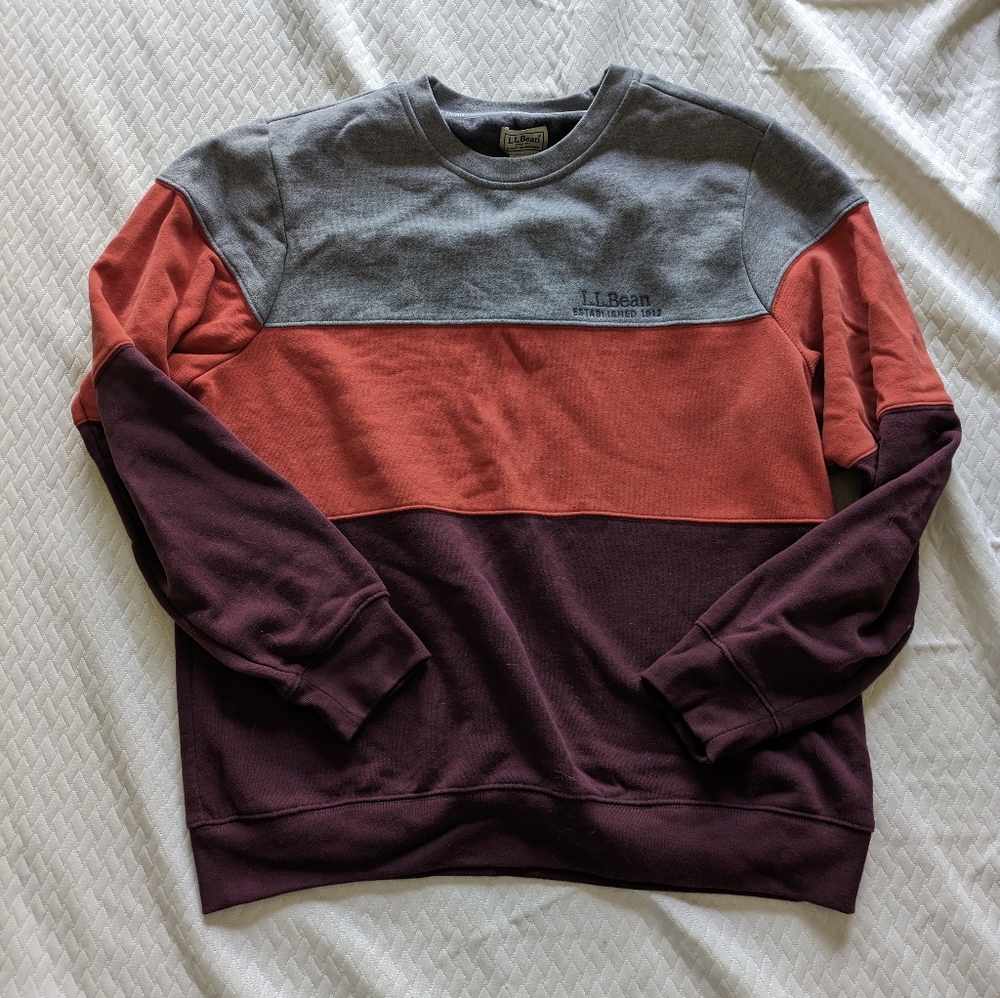Men's LL Bean crewneck sweatshirt - size large